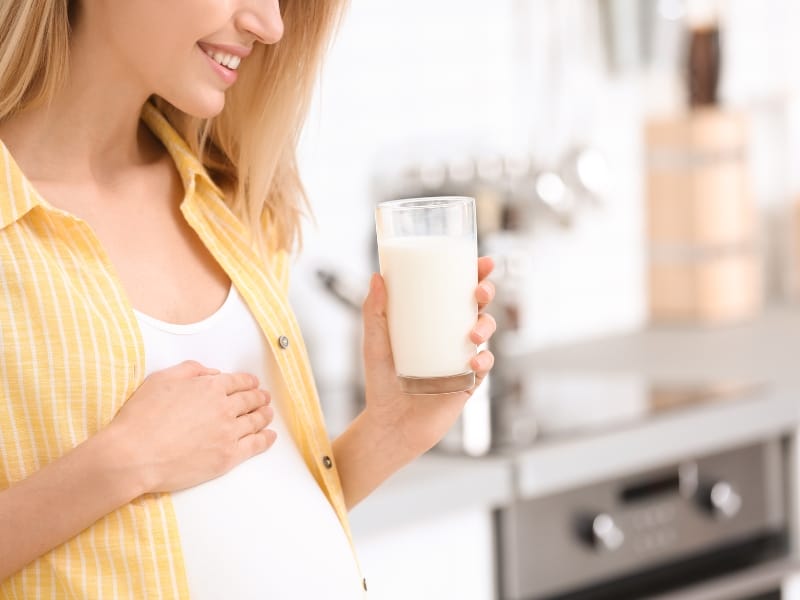 Sữa bầu không chứa lactose